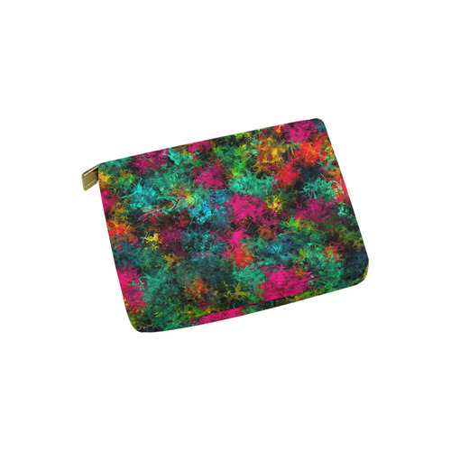 squiggly abstract B by JamColors Carry-All Pouch 6''x5''