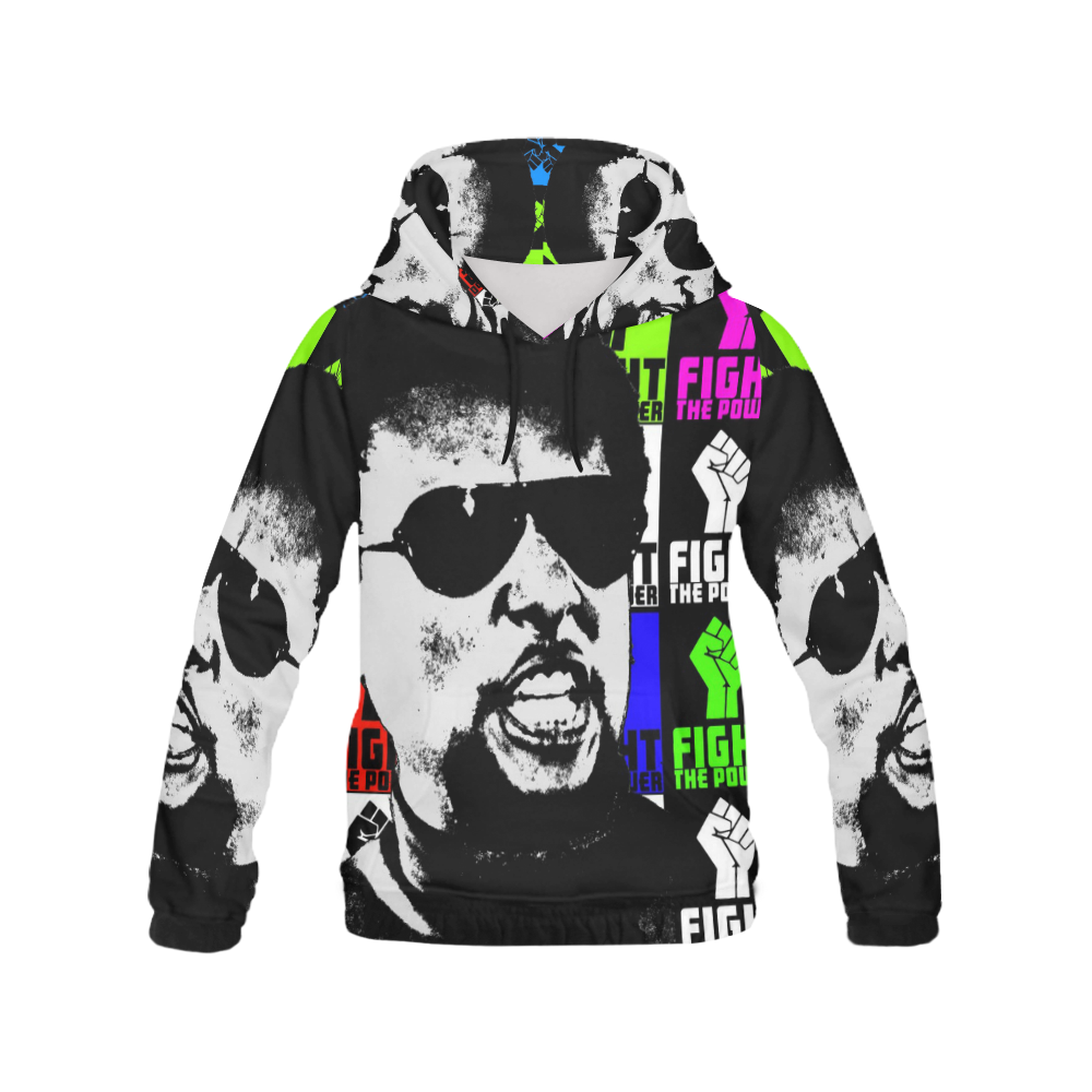 POWER TO THE PEOPLE 2-STOKELY CARMICHAEL All Over Print Hoodie for Women (USA Size) (Model H13)