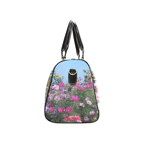Summer Flowers New Waterproof Travel Bag/Large (Model 1639)