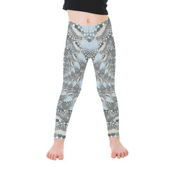 Disco swirls Kid's Ankle Length Leggings (Model L06)