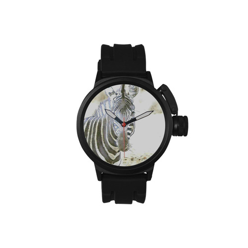 fascinating altered animals -Zebra by JamColors Men's Sports Watch(Model 309)