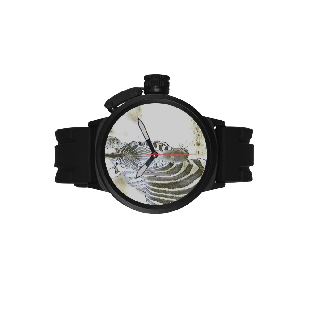 fascinating altered animals -Zebra by JamColors Men's Sports Watch(Model 309)