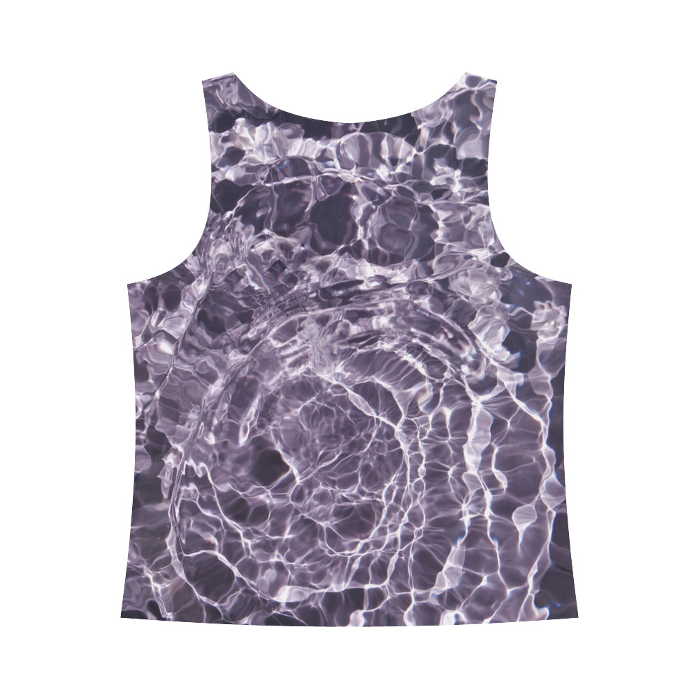 Violaceous Soul All Over Print Tank Top for Women (Model T43)