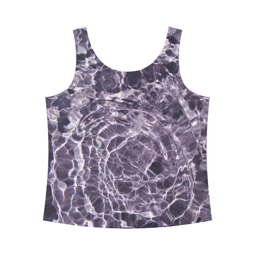 Violaceous Soul All Over Print Tank Top for Women (Model T43)