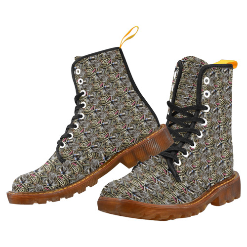 081817~9831 Mix of Bullets Pattern 1f Martin Boots For Women Model 1203H