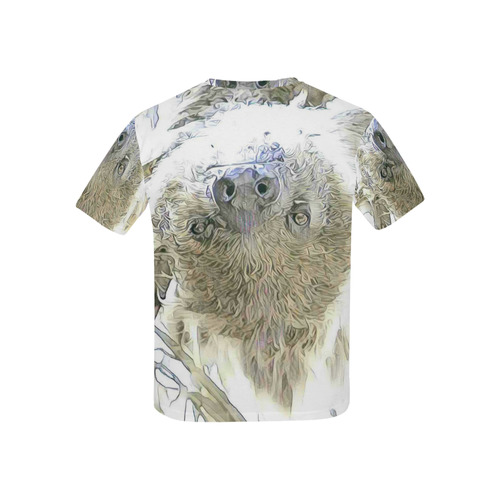 fascinating altered animals - Sloth  by JamColors Kids' All Over Print T-shirt (USA Size) (Model T40)