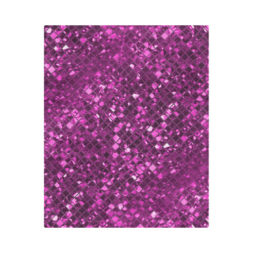 Pink Diamond Sparkle Duvet Cover 86"x70" ( All-over-print)
