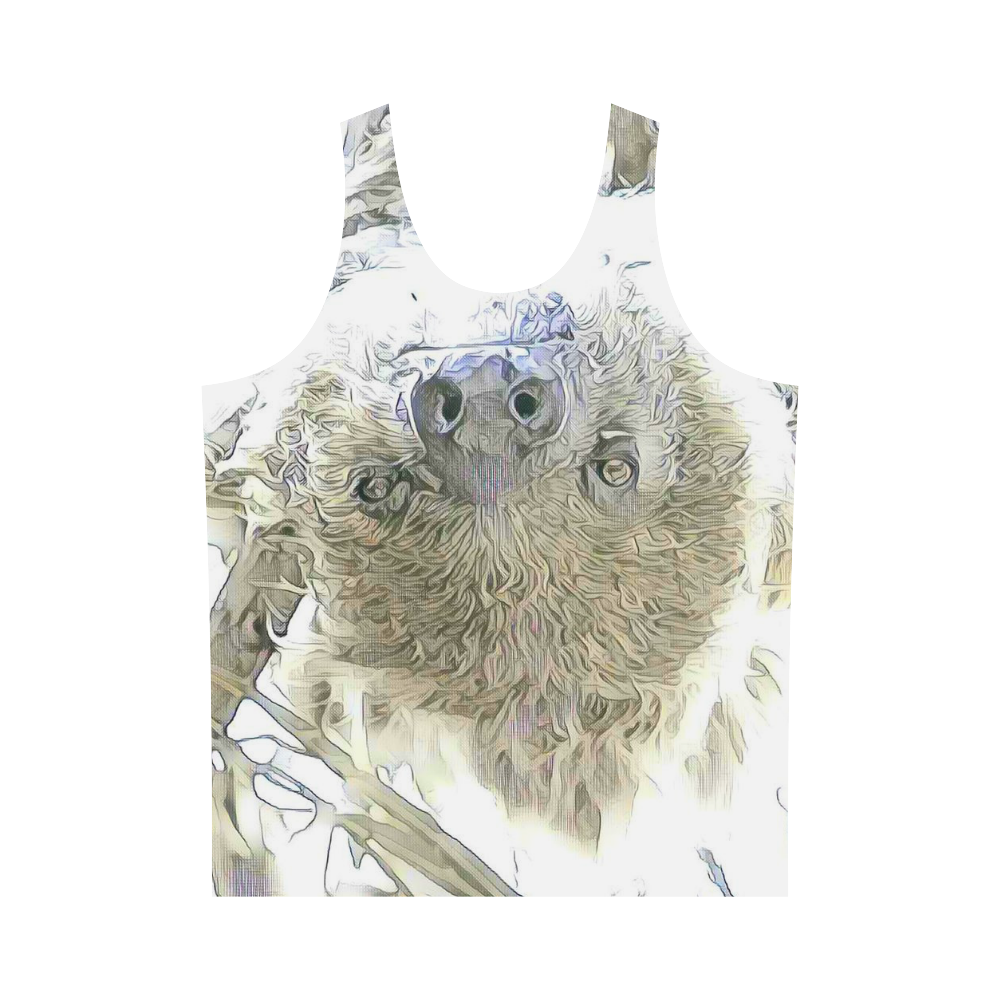 fascinating altered animals - Sloth  by JamColors All Over Print Tank Top for Men (Model T43)