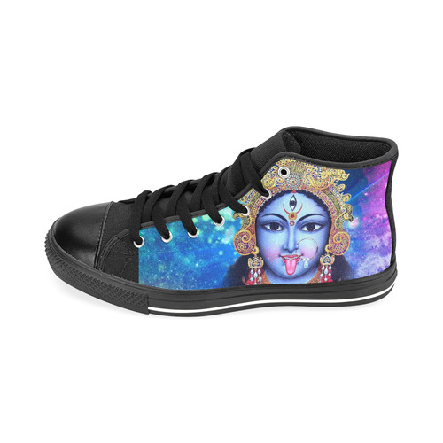 Kali Ma boots Men’s Classic High Top Canvas Shoes /Large Size (Model 017)