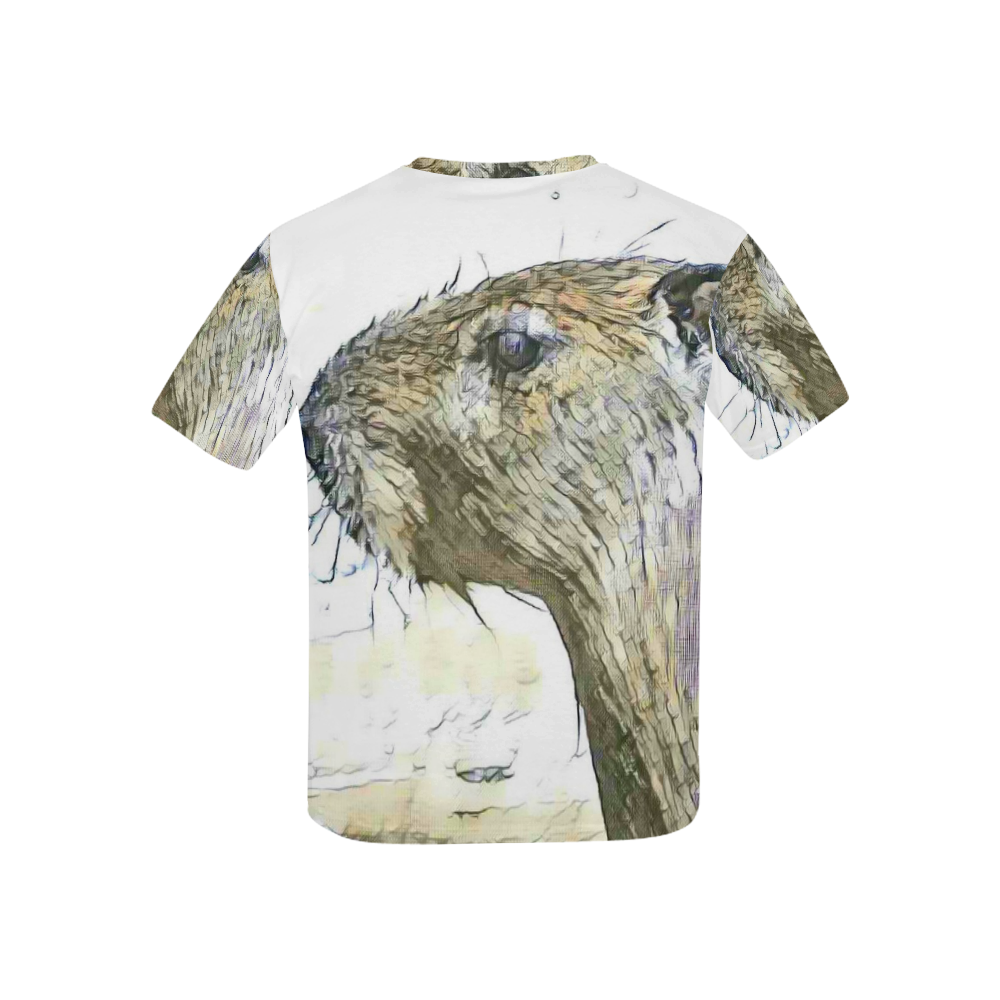 fascinating altered animals - Capy by JamColors Kids' All Over Print T-shirt (USA Size) (Model T40)