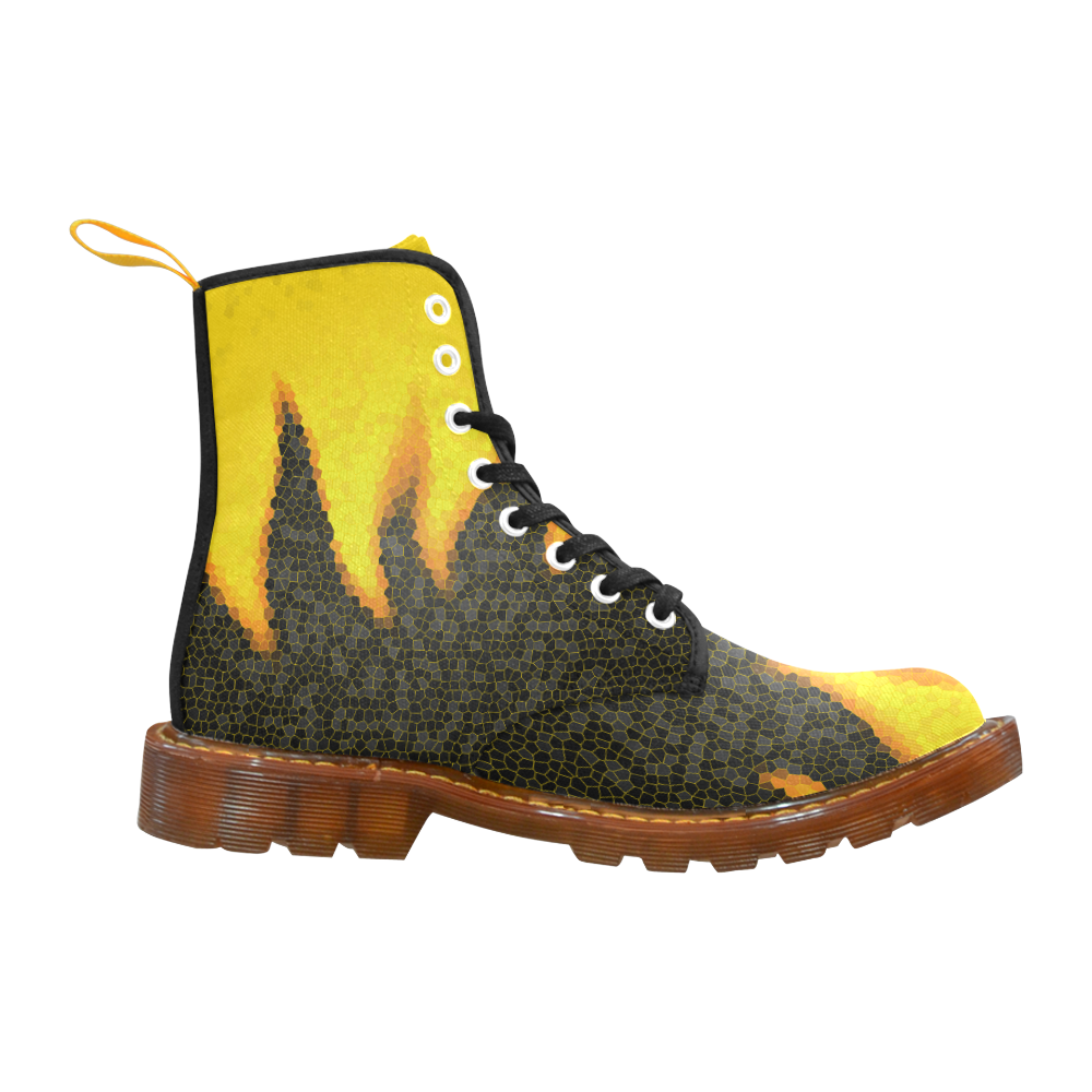 fire mosaic Martin Boots For Women Model 1203H