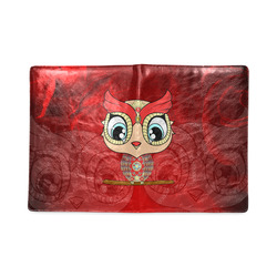 Cute owl, mandala design colorful Custom NoteBook B5
