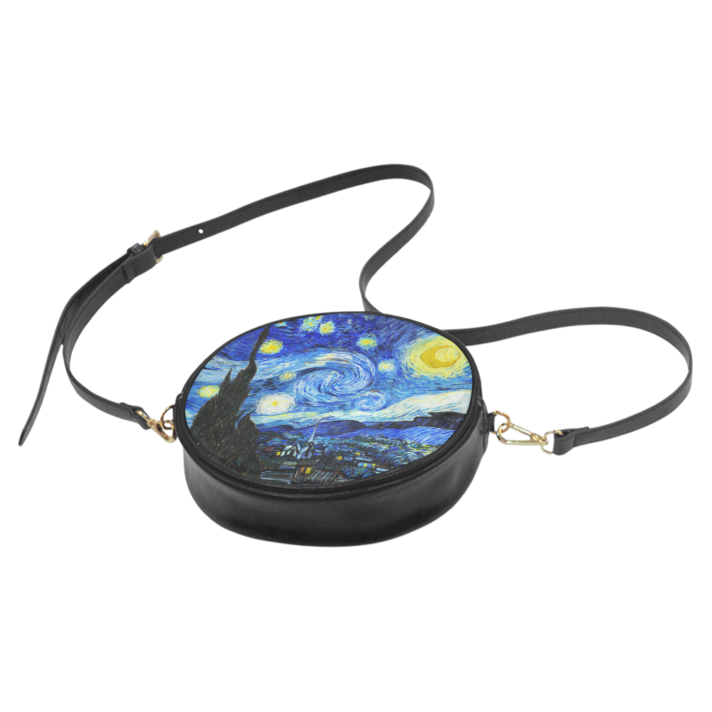 Starry Starry Night Round Sling Bag (Model 1647)
