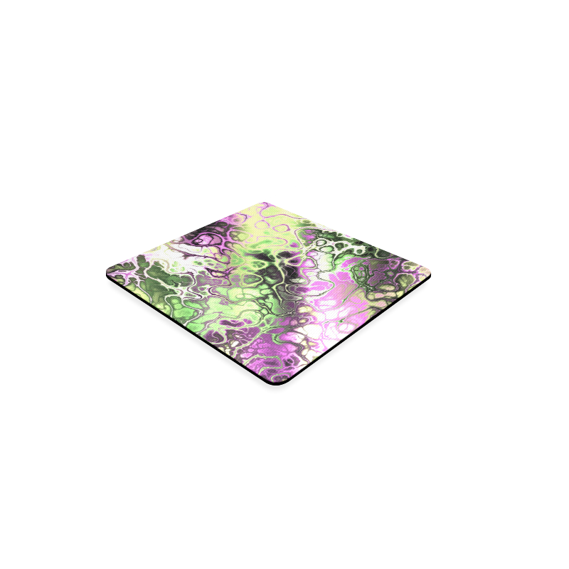 awesome fractal 35D by JamColors Square Coaster