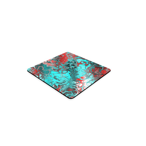 awesome fractal 35G by JamColors Square Coaster