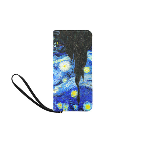 Starry Starry Night Women's Clutch Purse (Model 1637)