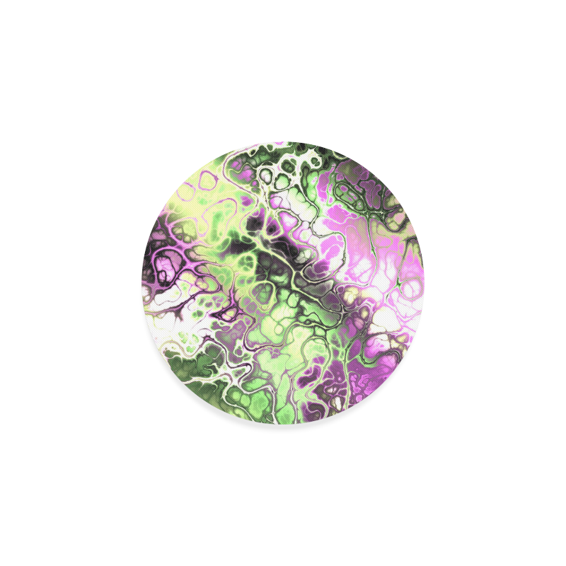 awesome fractal 35D by JamColors Round Coaster