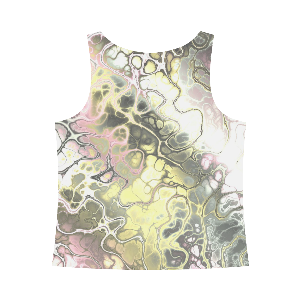 awesome fractal 35H by JamColors All Over Print Tank Top for Women (Model T43)