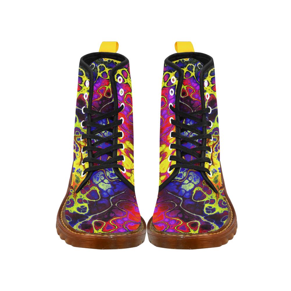 awesome fractal 35C by JamColors Martin Boots For Women Model 1203H