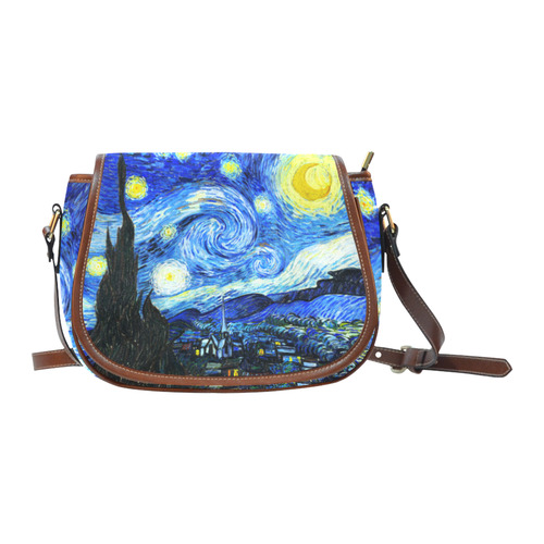 Starry Starry Night Saddle Bag/Large (Model 1649)