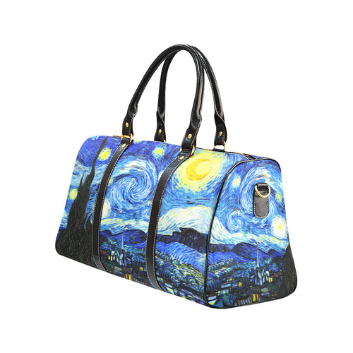 Starry Starry Night New Waterproof Travel Bag/Large (Model 1639)