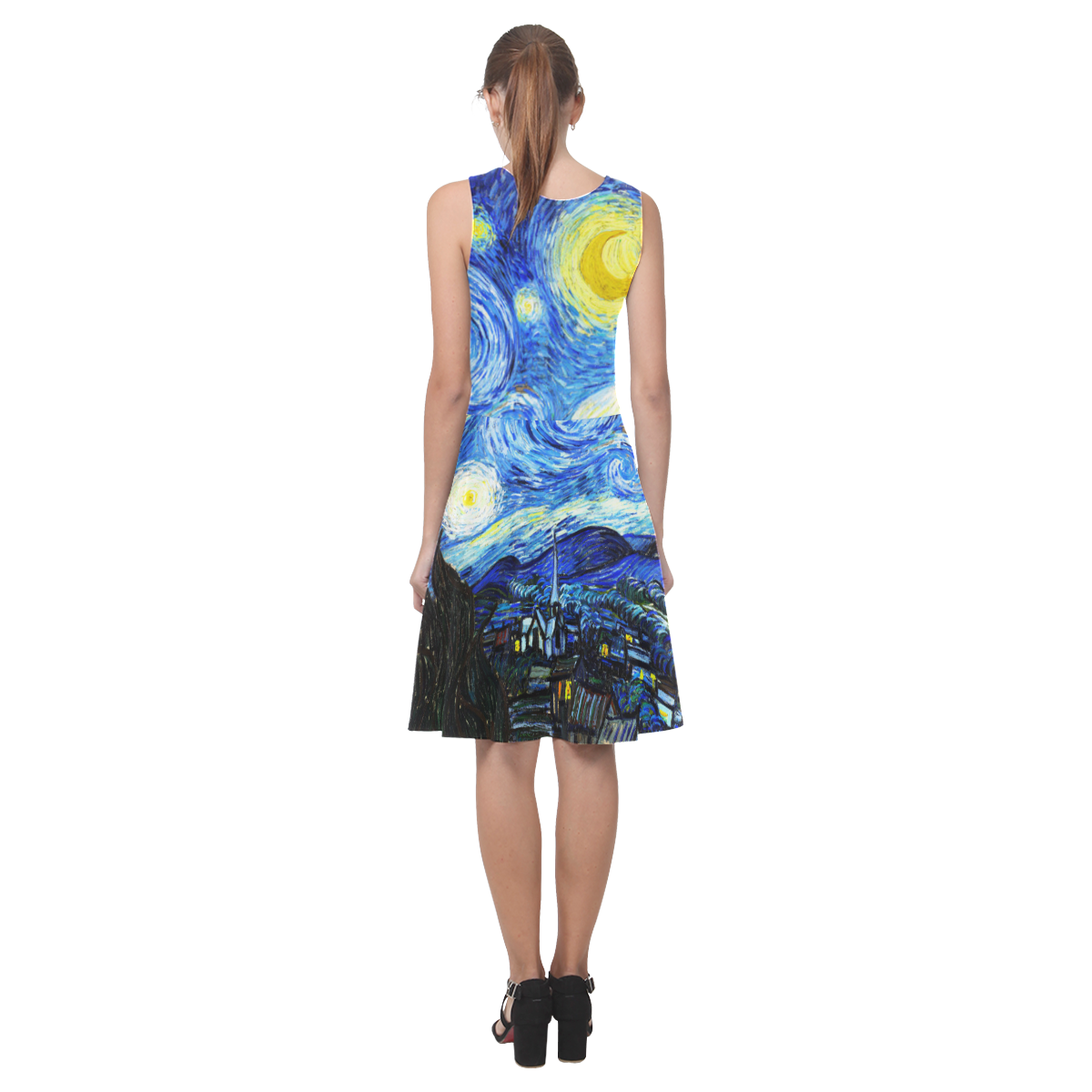Starry Starry Night Atalanta Casual Sundress(Model D04)