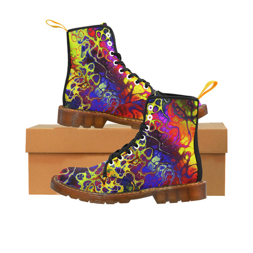 awesome fractal 35C by JamColors Martin Boots For Women Model 1203H