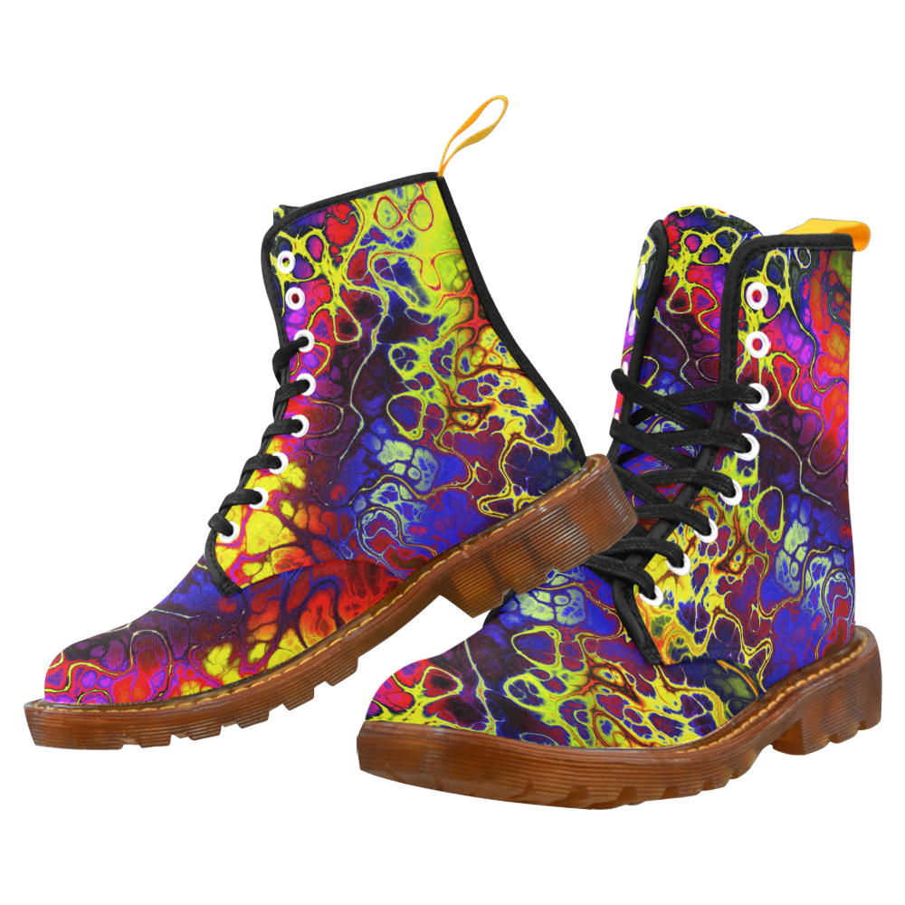 awesome fractal 35C by JamColors Martin Boots For Women Model 1203H