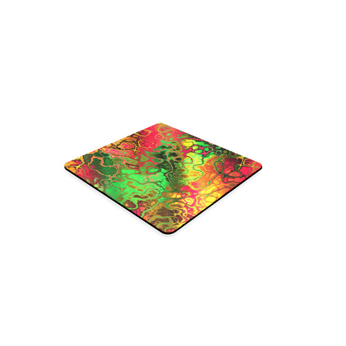 awesome fractal 35I by JamColors Square Coaster