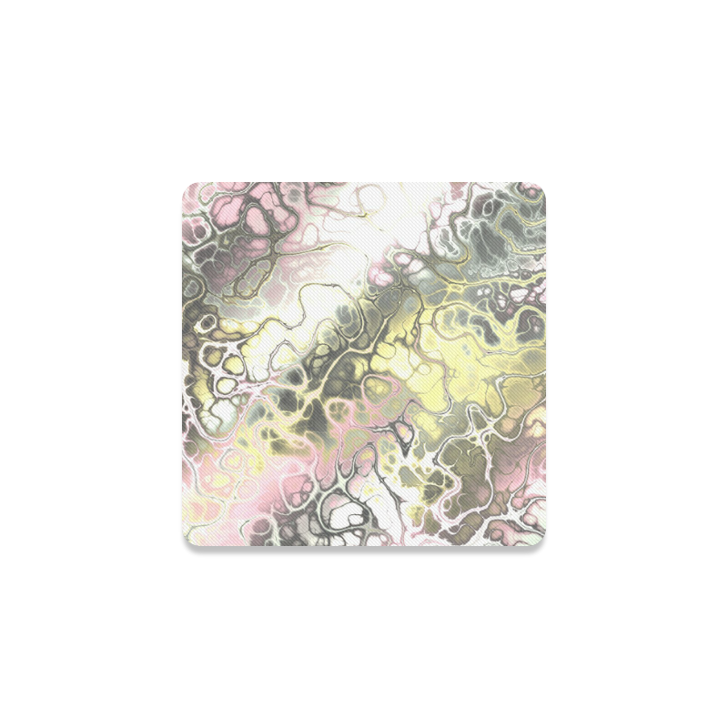 awesome fractal 35H by JamColors Square Coaster