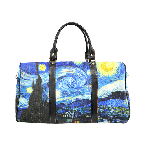 Starry Starry Night New Waterproof Travel Bag/Large (Model 1639)