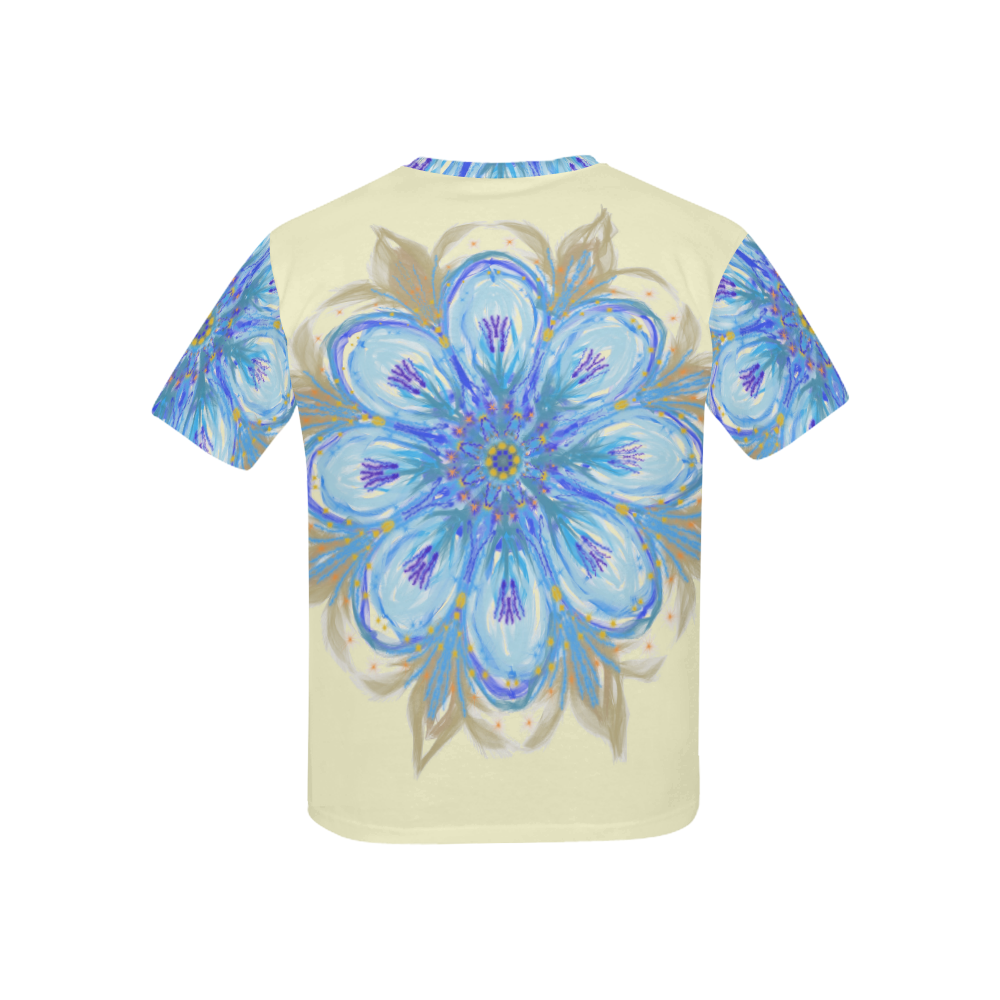 flower 4 Kids' All Over Print T-shirt (USA Size) (Model T40)