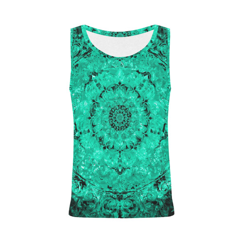 light and water 2-19 All Over Print Tank Top for Women (Model T43)