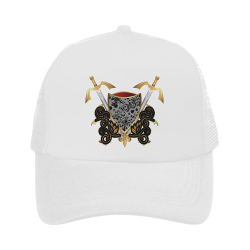 Coat of arms with skulls Trucker Hat