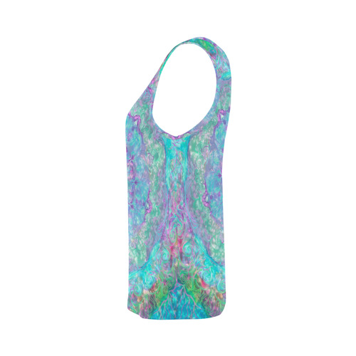 light and water 2-6 All Over Print Tank Top for Women (Model T43)