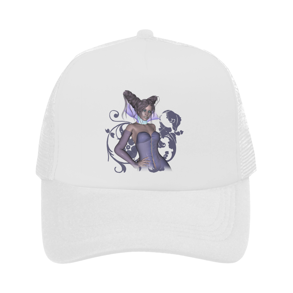 Wonderful fantasy women in purple Trucker Hat