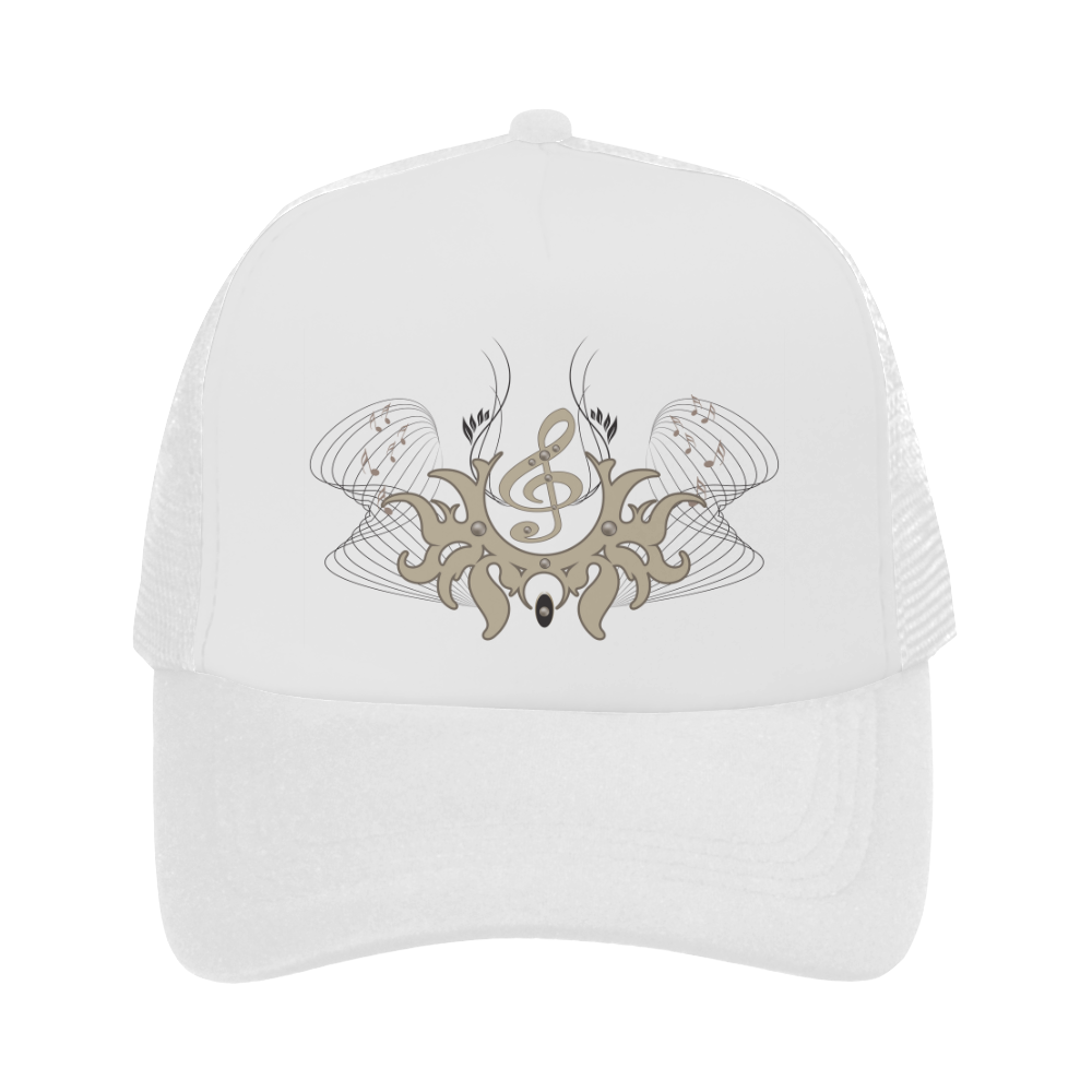 Music, clef with key notes Trucker Hat
