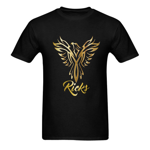 Ricks Gold Men's T-Shirt in USA Size (Two Sides Printing)