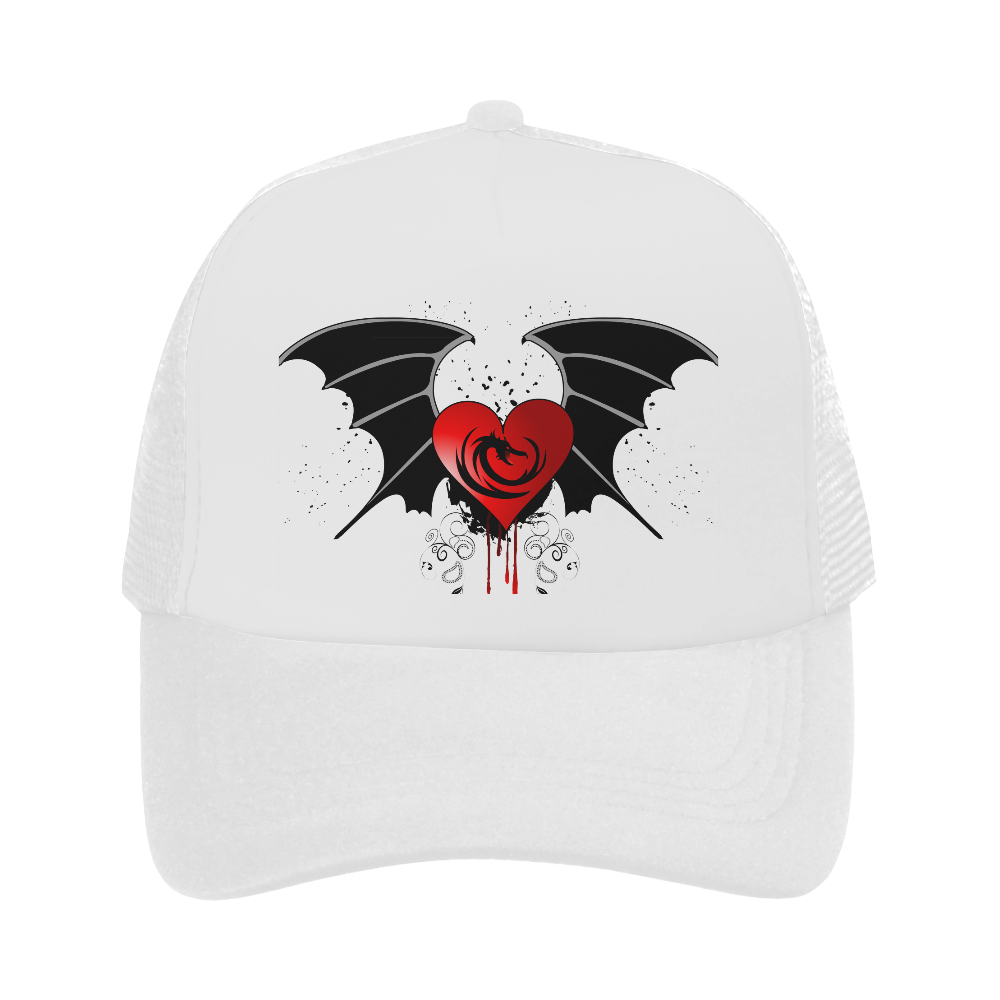 Heart with wings Trucker Hat