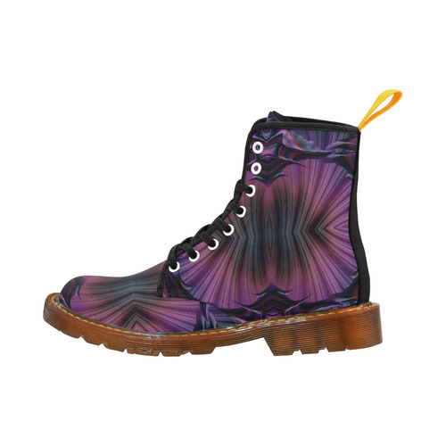 Sunset Ring of Phoenixes Fractal Abstract Martin Boots For Men Model 1203H
