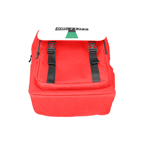 Red RBG 4 LIFE Book Bag Casual Shoulders Backpack (Model 1623)