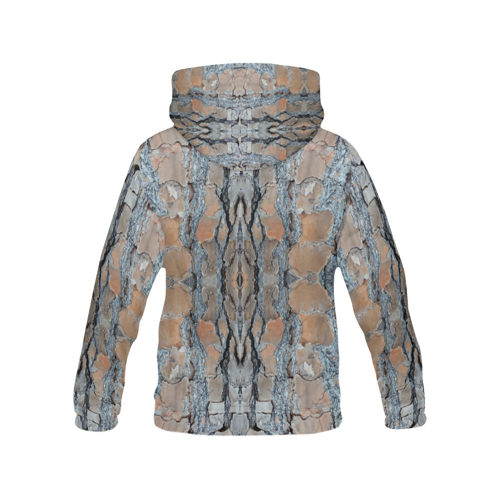 040317~8973 Bark S1A All Over Print Hoodie for Men (USA Size) (Model H13)