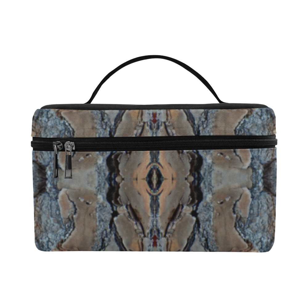 040317~8973 Bark S1A Cosmetic Bag/Large (Model 1658)