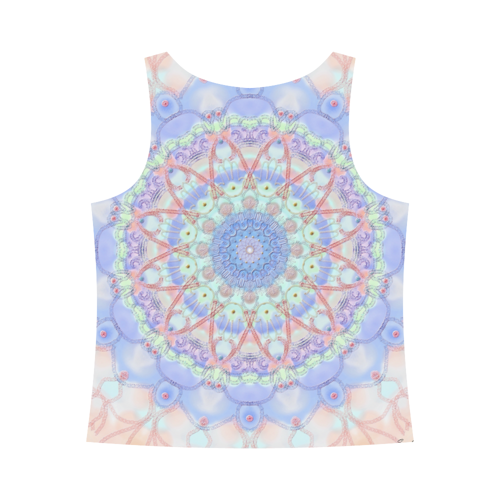 confetti 3 All Over Print Tank Top for Women (Model T43)