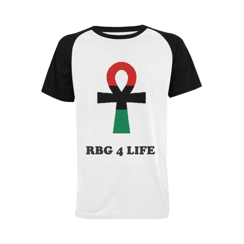 RBG 4 LIFE Men T-Shirt Men's Raglan T-shirt (USA Size) (Model T11)