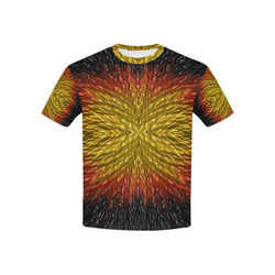 Exploding Star Meteor Fractal Abstract Kids' All Over Print T-shirt (USA Size) (Model T40)
