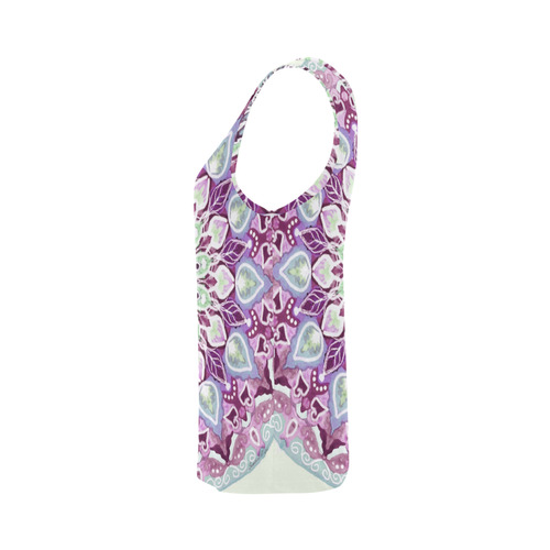 candy 7 All Over Print Tank Top for Women (Model T43)