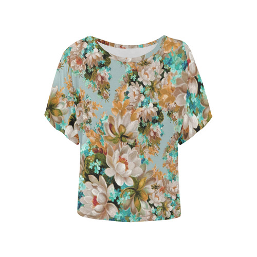 Fleur Indigine Women's Batwing-Sleeved Blouse T shirt main image 1