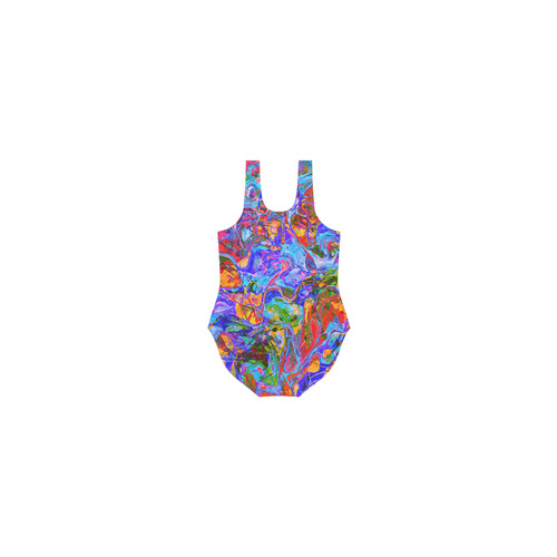 Bermuda Triangle Vest One Piece Swimsuit (Model S04)