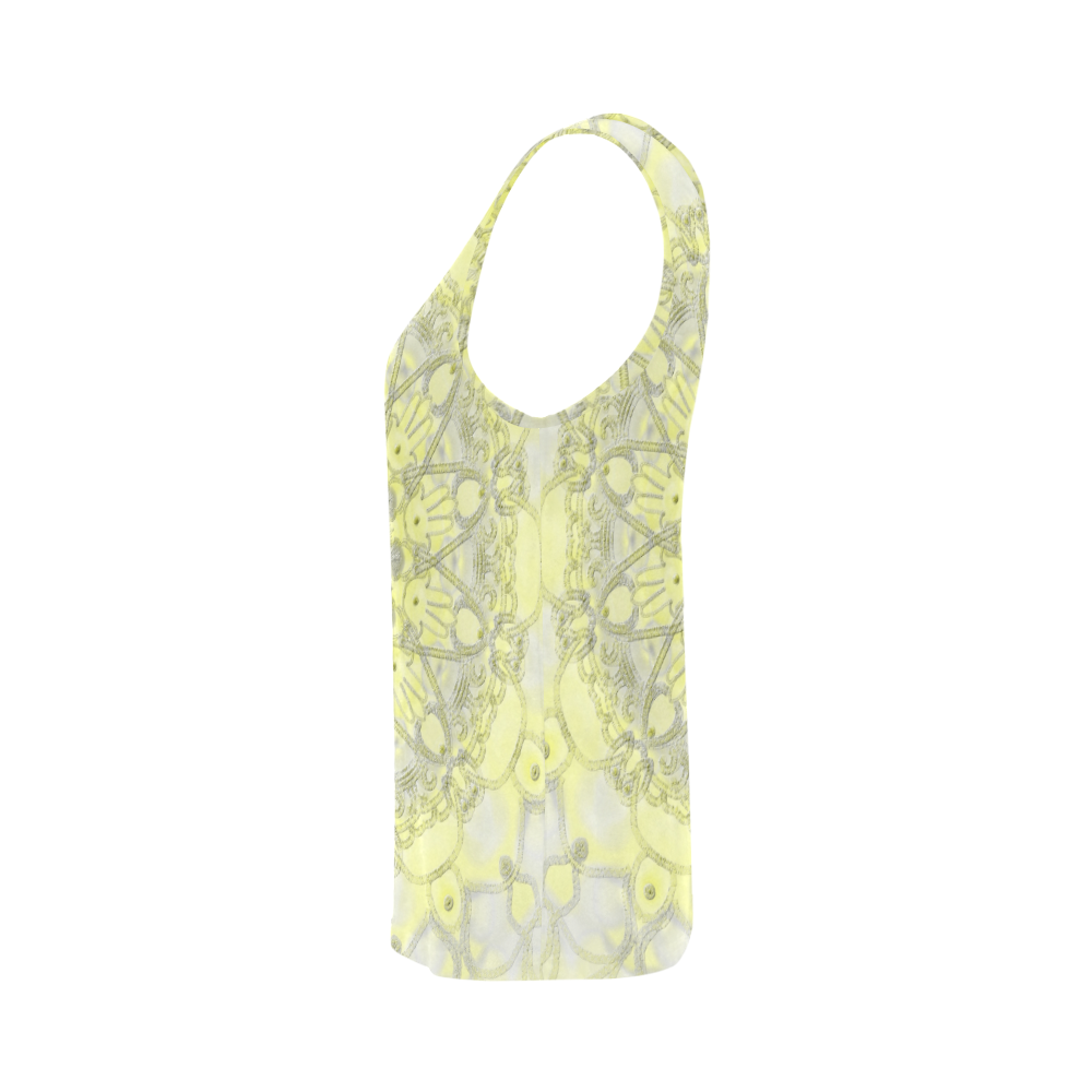 confetti 11 All Over Print Tank Top for Women (Model T43)